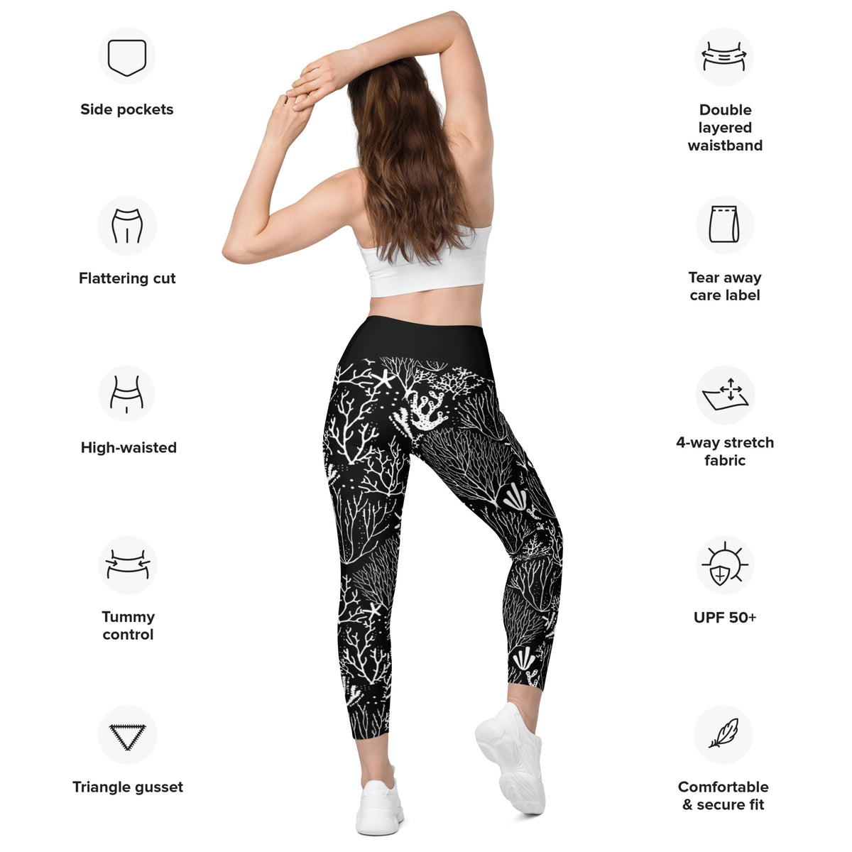 Leggings with pockets – OneOceanDesigns