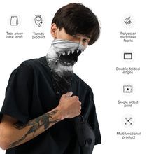 Shark Smile bandana to protect your face or your furry friends