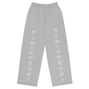 Shark Grl shark teeth comfy pants by designer/ biologist/conservationist @FaithWFins