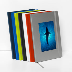 Here is to looking up in life to the greatest silhouette hardcover bound notebook