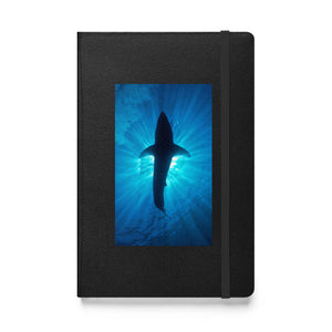 Here is to looking up in life to the greatest silhouette hardcover bound notebook