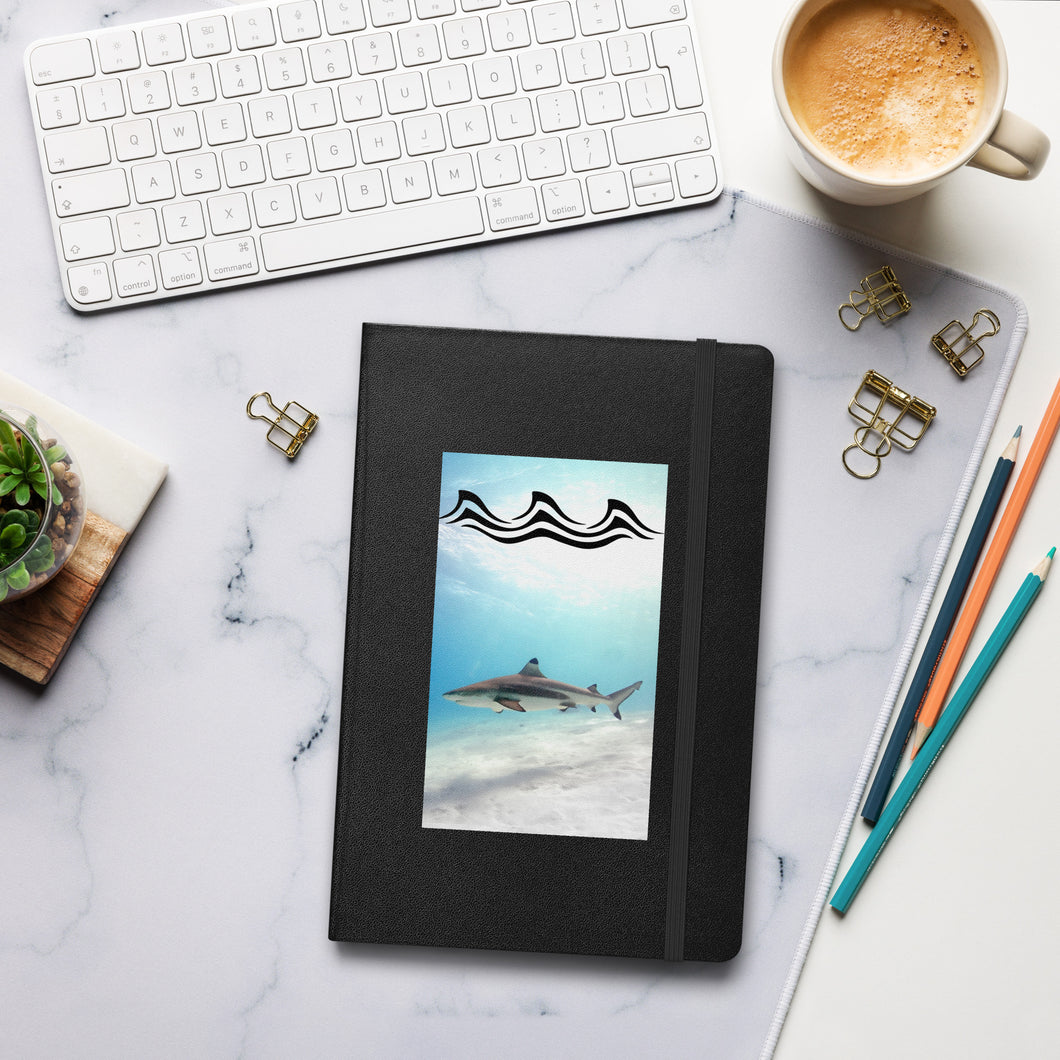 On Sale! Tahitian Shark Journal Hardcover bound notebook