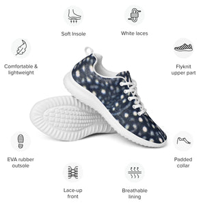 Men’s whale shark style athletic shoes