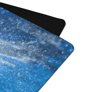 Big Great White Shark Scarboard Yoga Mat Design by Ocean Ramsey