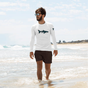 Men's Rash Guard Plastic is the real Killer  (for swimming and diving and working out) ***Covid update: Some items might ship in recycled plastic***If so: Please Reuse***