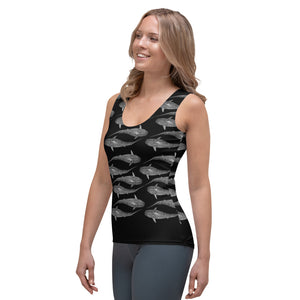 Tiger shark love tank top