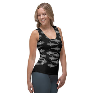 Tiger shark love tank top