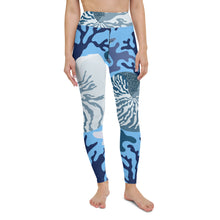 Coral reef yoga Leggings