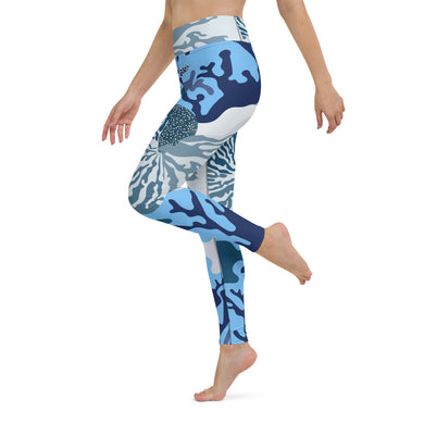 Coral reef yoga Leggings