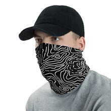 Ocean Mapping Face Cover. Unisex. Neck Gaiter