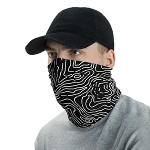 Ocean Mapping Face Cover. Unisex. Neck Gaiter