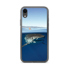 Tiger shark over under iPhone Case