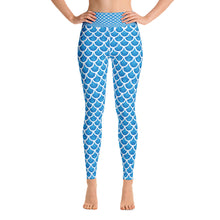 "The Mermaid Kayleigh" Mermaid Scale Yoga Leggings