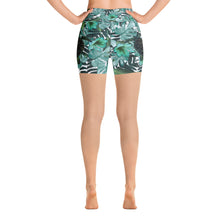 Turtle Tropical Yoga Shorts
