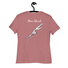 Mom Shark Women's Relaxed T-Shirt