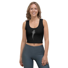 Tiger Shark Stretchy  Workout Crop Top