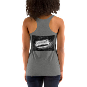 Shark Smile! Women's Racerback Tank