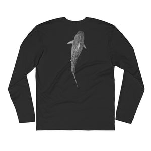 @JuanSharks Signature Tiger Shark Long Sleeve Fitted Crew