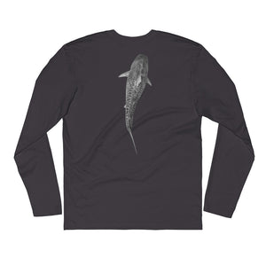 @JuanSharks Signature Tiger Shark Long Sleeve Fitted Crew