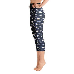 #SaveWhaleSharks Yoga Capri Leggings