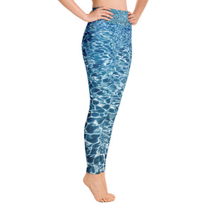 Save The Ocean Water Yoga Full Length Leggings