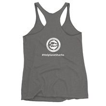 Lady Shark Claire Nikki Dorsal Women's Racerback Tank
