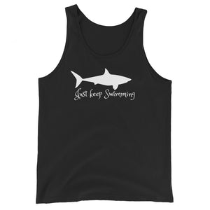 Just Keep Swimming Unisex Tank Top