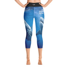 Great White Holidays Yoga Capri Leggings.  Photo by @JuanSharks