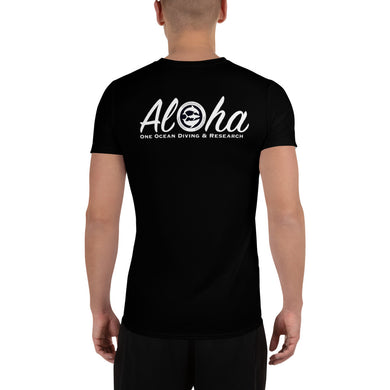 Aloha Aloha One Ocean Team Men's Athletic T-shirt