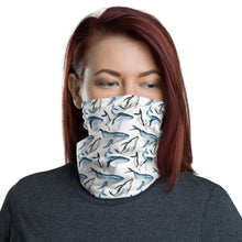 Whale whale well face cover/ Neck Gaiter (Get the matching Bikini at OneOceanBikini.Com)