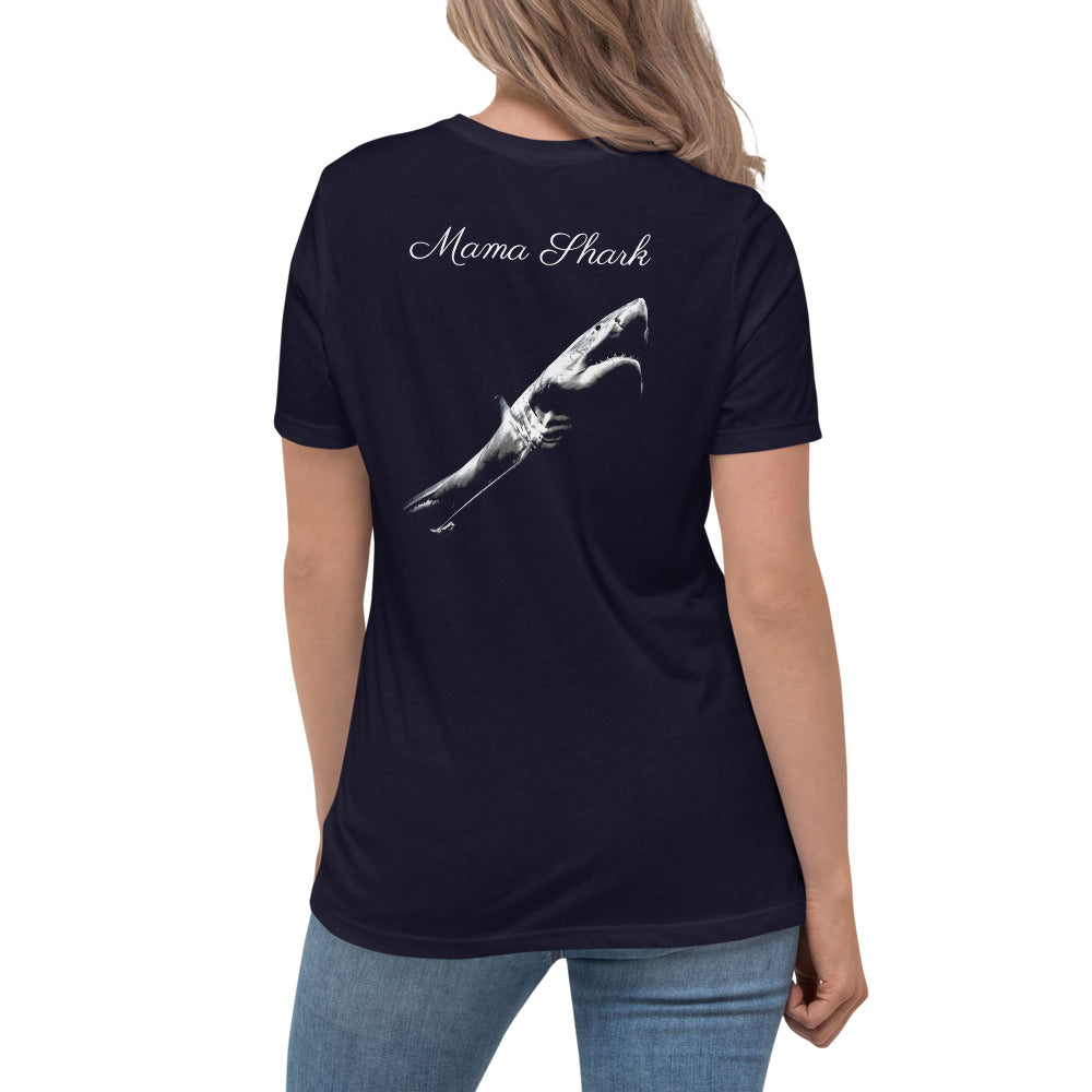 Mama Shark Women's Relaxed T-Shirt