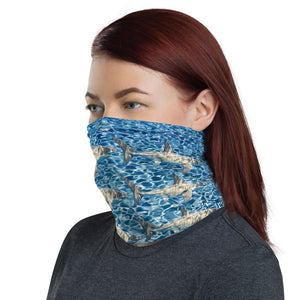 Shark Water Face Cover / Neck Gaiter