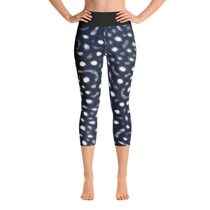 #SaveWhaleSharks Yoga Capri Leggings