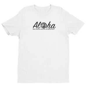 Aloha Hawaii Great White Shark Short Sleeve T-shirt