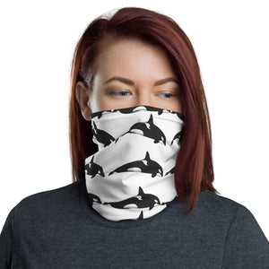 Orca Keiko Keep Them Wild Natalie Face Cover / Neck Gaiter