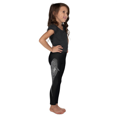 Tiger shark & One Ocean Conservation Logo Shark Kid's Leggings