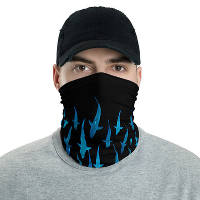 Shark Print Face Cover / Neck Gaiter