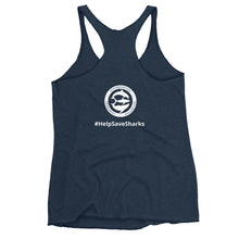 Lady Shark Claire Nikki Dorsal Women's Racerback Tank