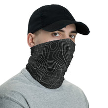 Bathymetry Face Shield / Neck Gaiter / Face Cover