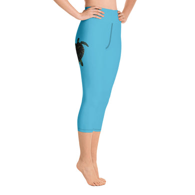 Turtle Yoga Capri Leggings