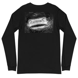 Tiger Style, shark smile, Unisex Long Sleeve Tee