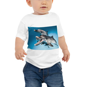 Dolphin/Turtle Baby Jersey Short Sleeve Tee