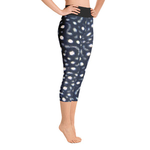 #SaveWhaleSharks Yoga Capri Leggings