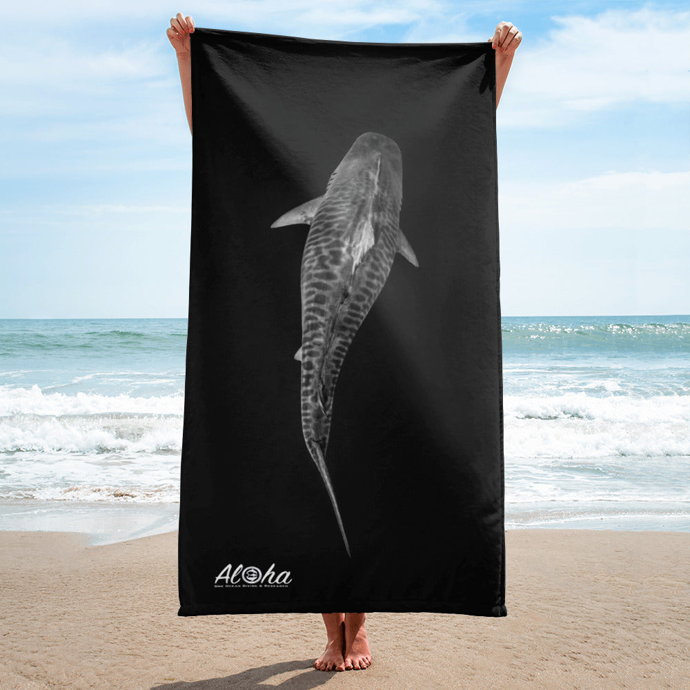 Tiger Shark Aloha Towel