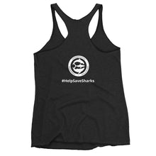 Lady Shark Claire Nikki Dorsal Women's Racerback Tank