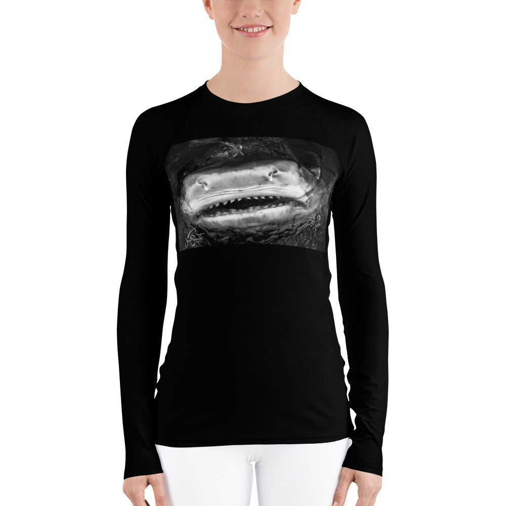 Shark Smile Women's Rash Guard