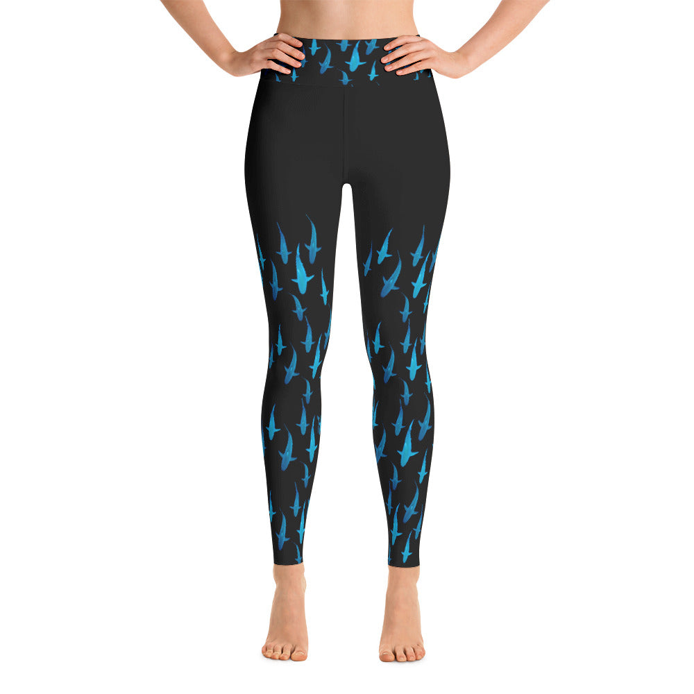 Lady Shark Yoga Leggings