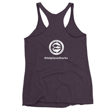Lady Shark Claire Nikki Dorsal Women's Racerback Tank