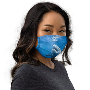 Great White Shark Premium face mask