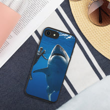 Biodegradable phone case featuring Grandma Great White and Ocean Ramsey